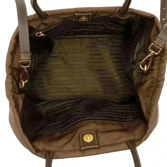 Prada Tessuto Front Pocket Medium Convertible Tote - Picture 7 of 12